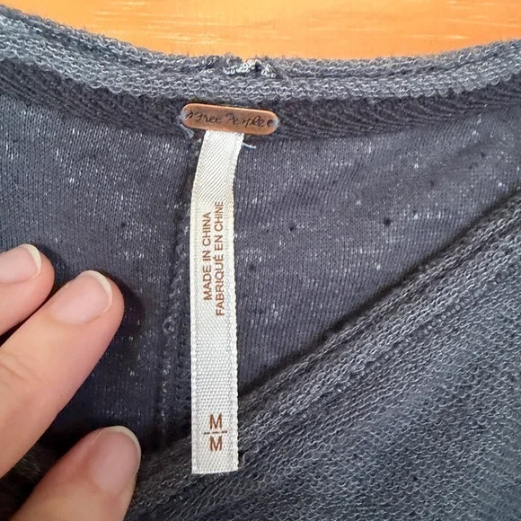 NWT Free People My Girl Pullover Blue Size Medium - Picture 10 of 10